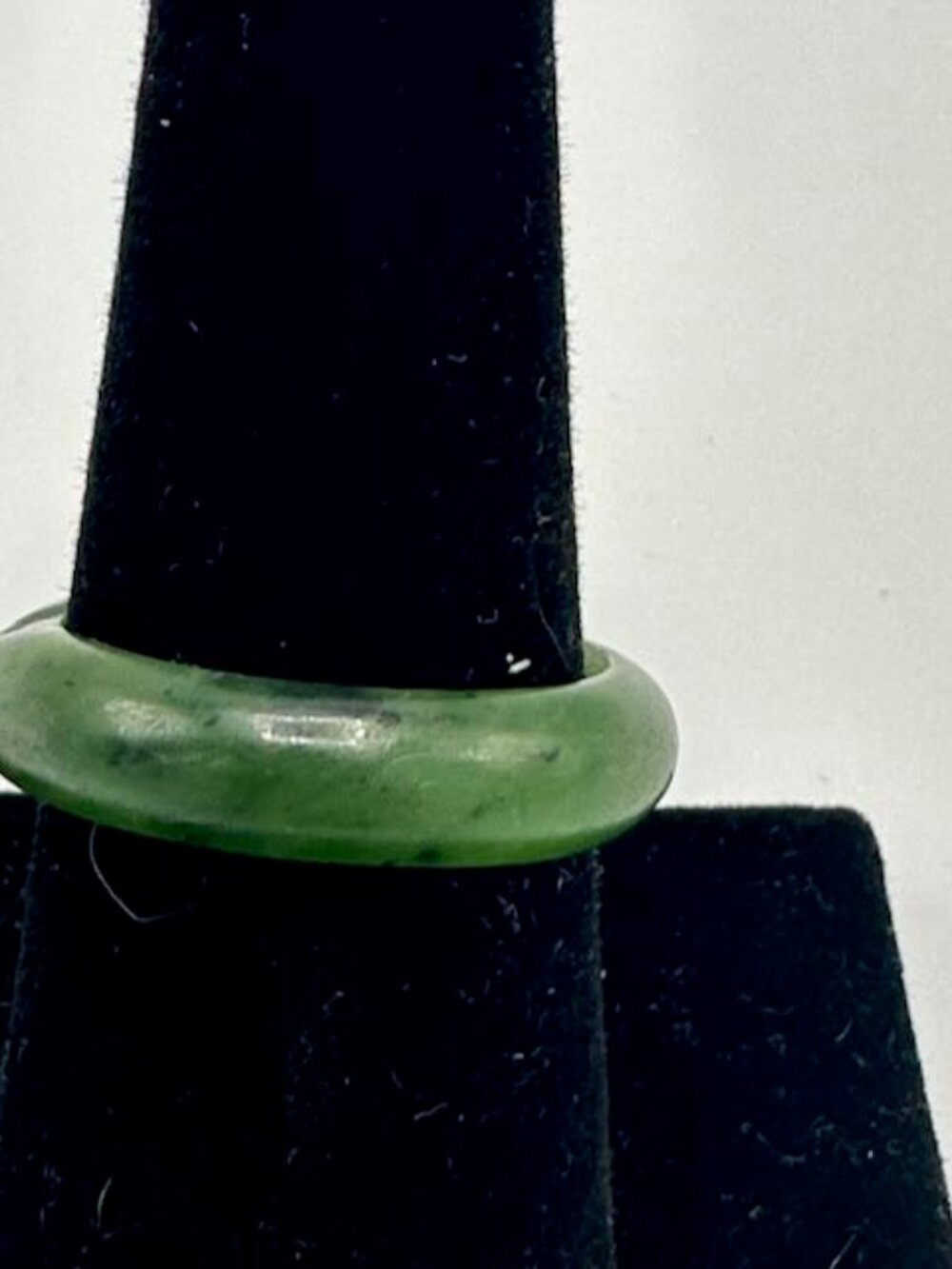 Vintage Jade Ring Sz 9